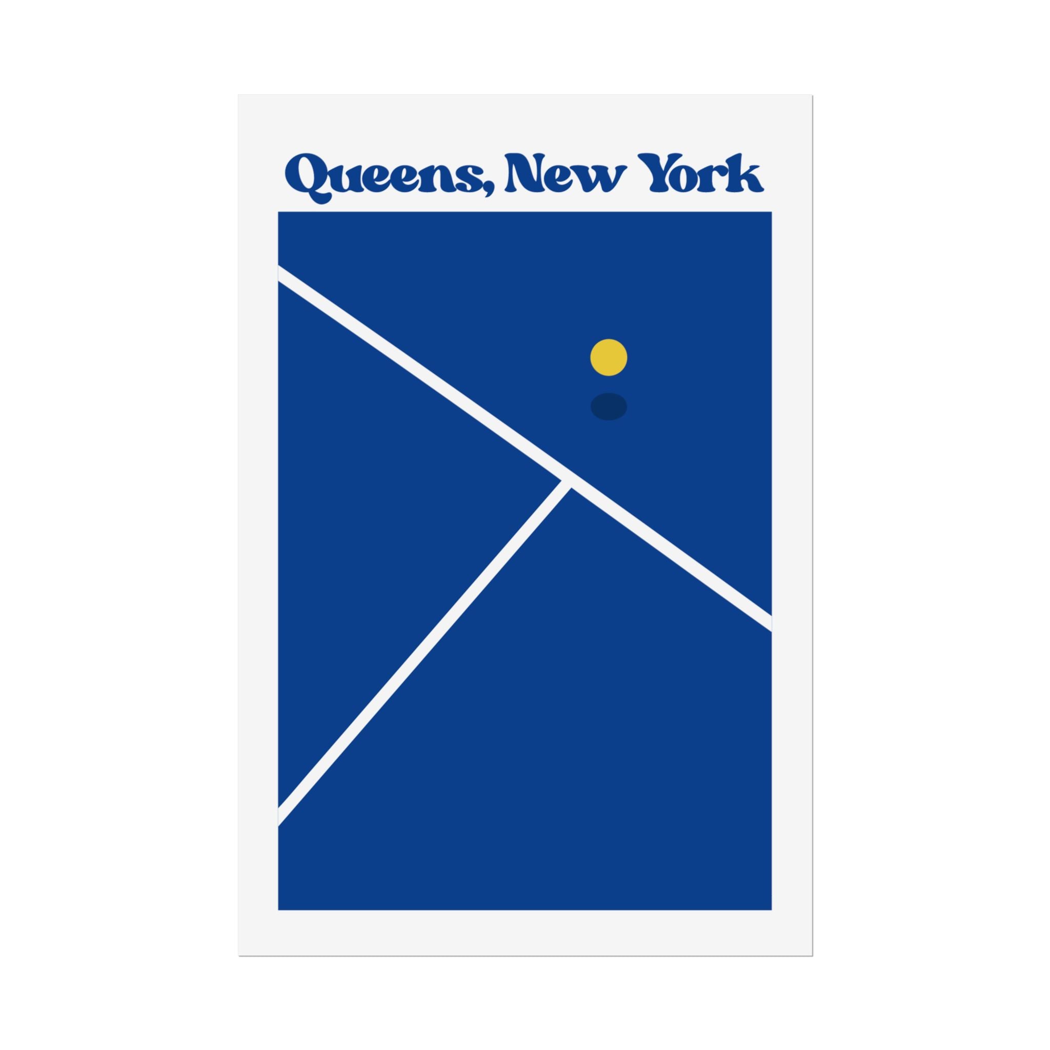 New York Baseline Print