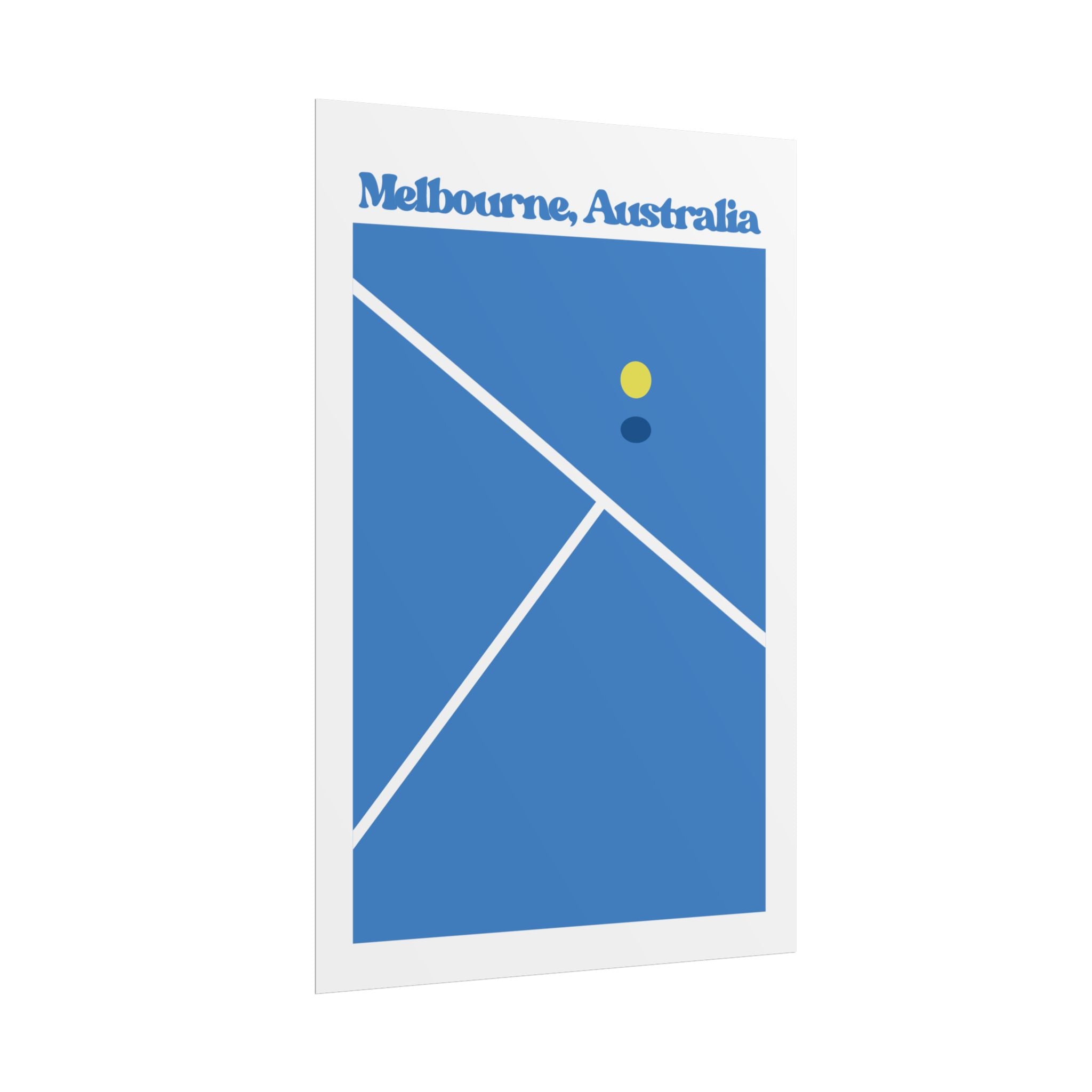 Australia Baseline Print