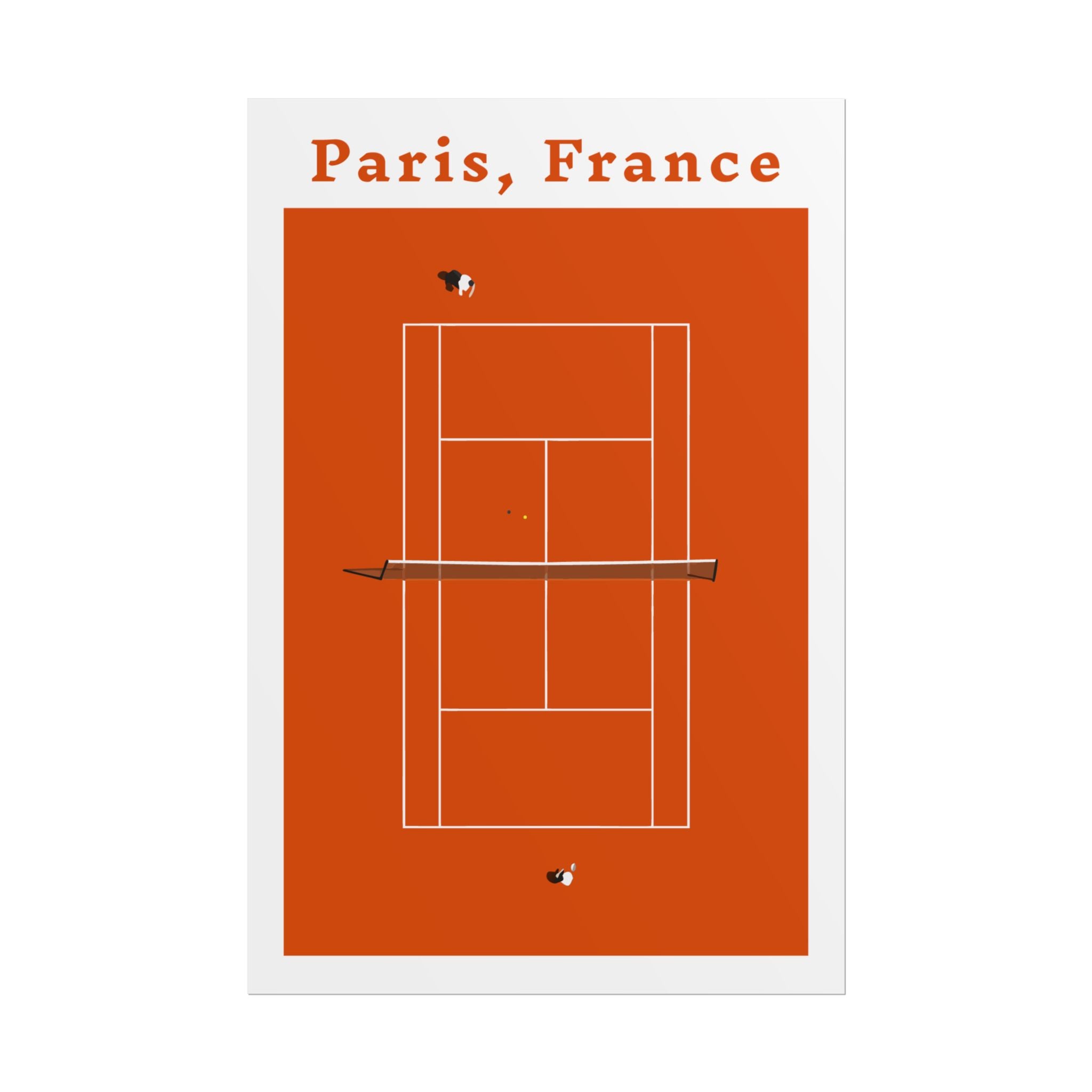 France Court Print