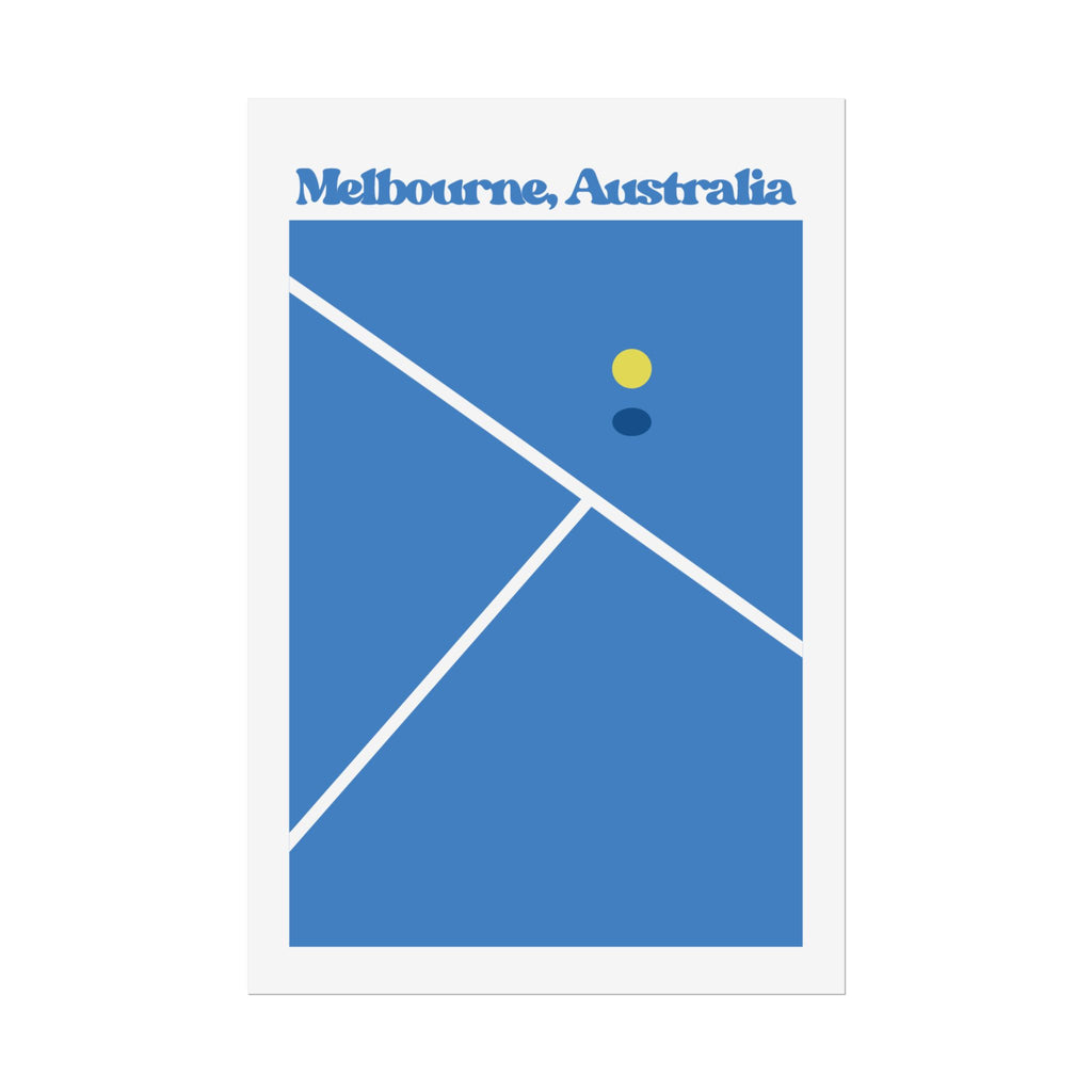 Australia Baseline Print