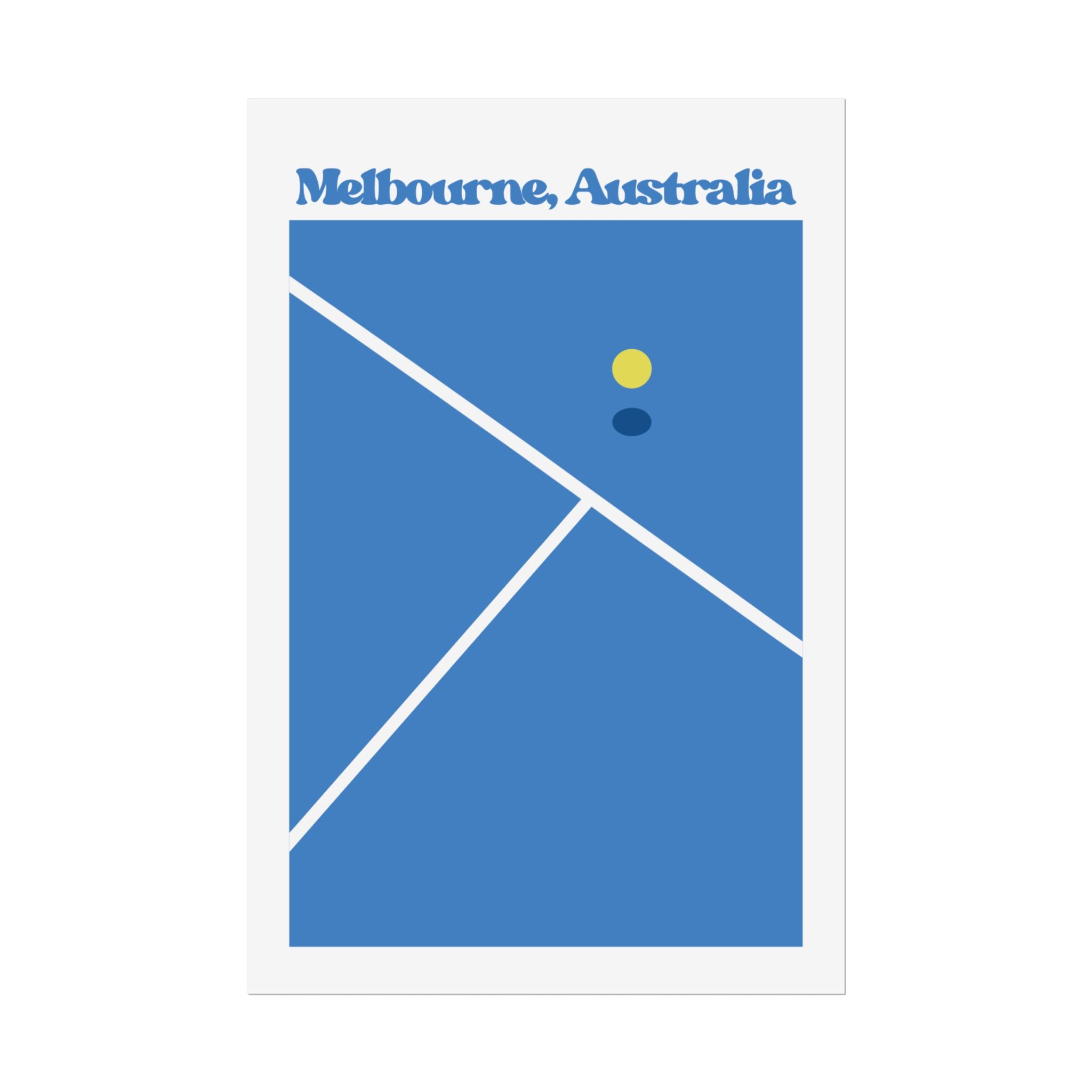 Australia Baseline Print