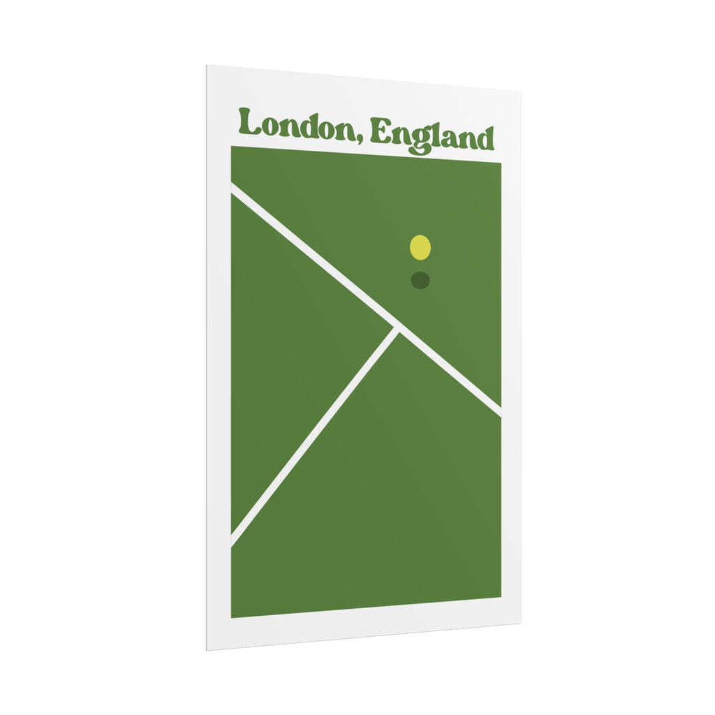England Baseline Print