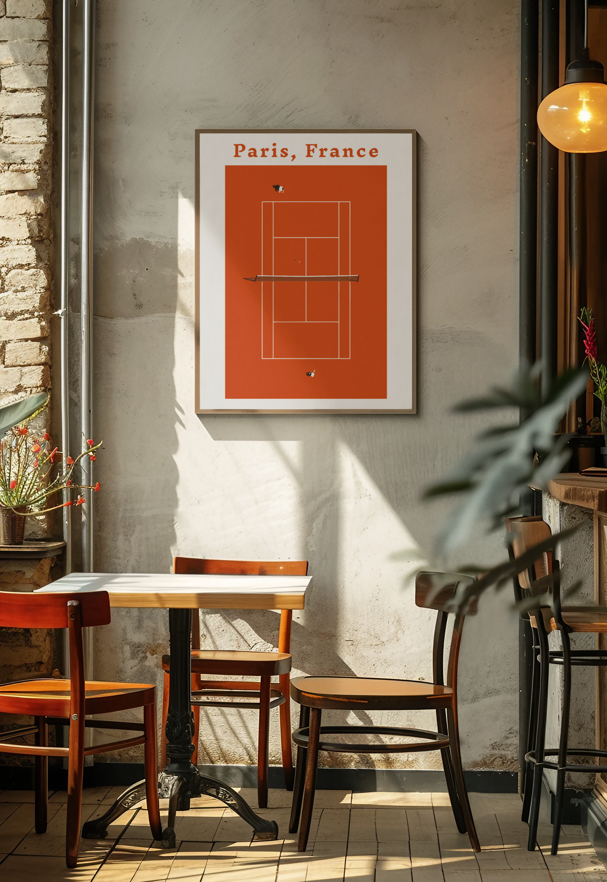 France Court Print