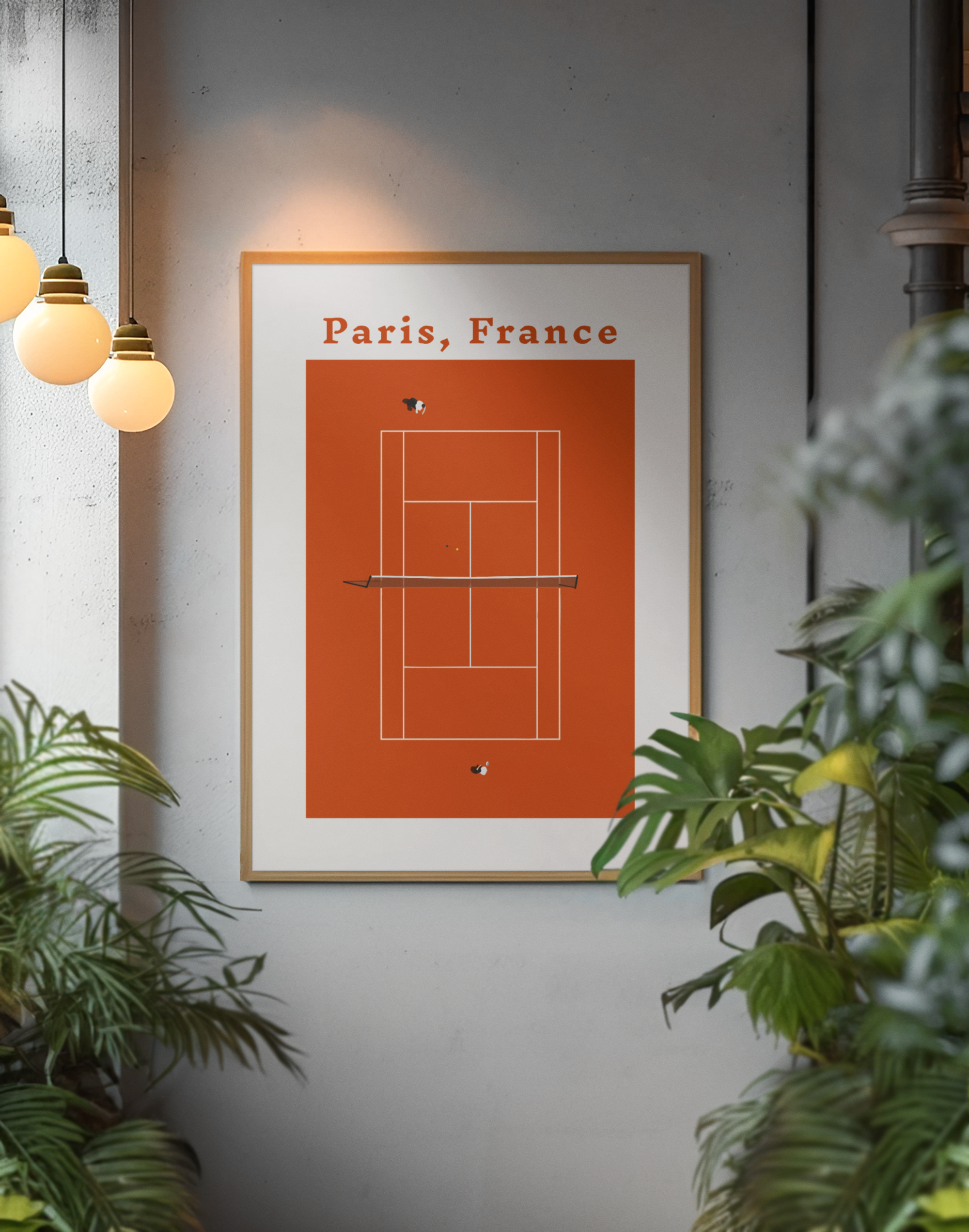 France Court Print