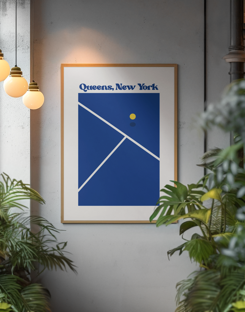 New York Baseline Print
