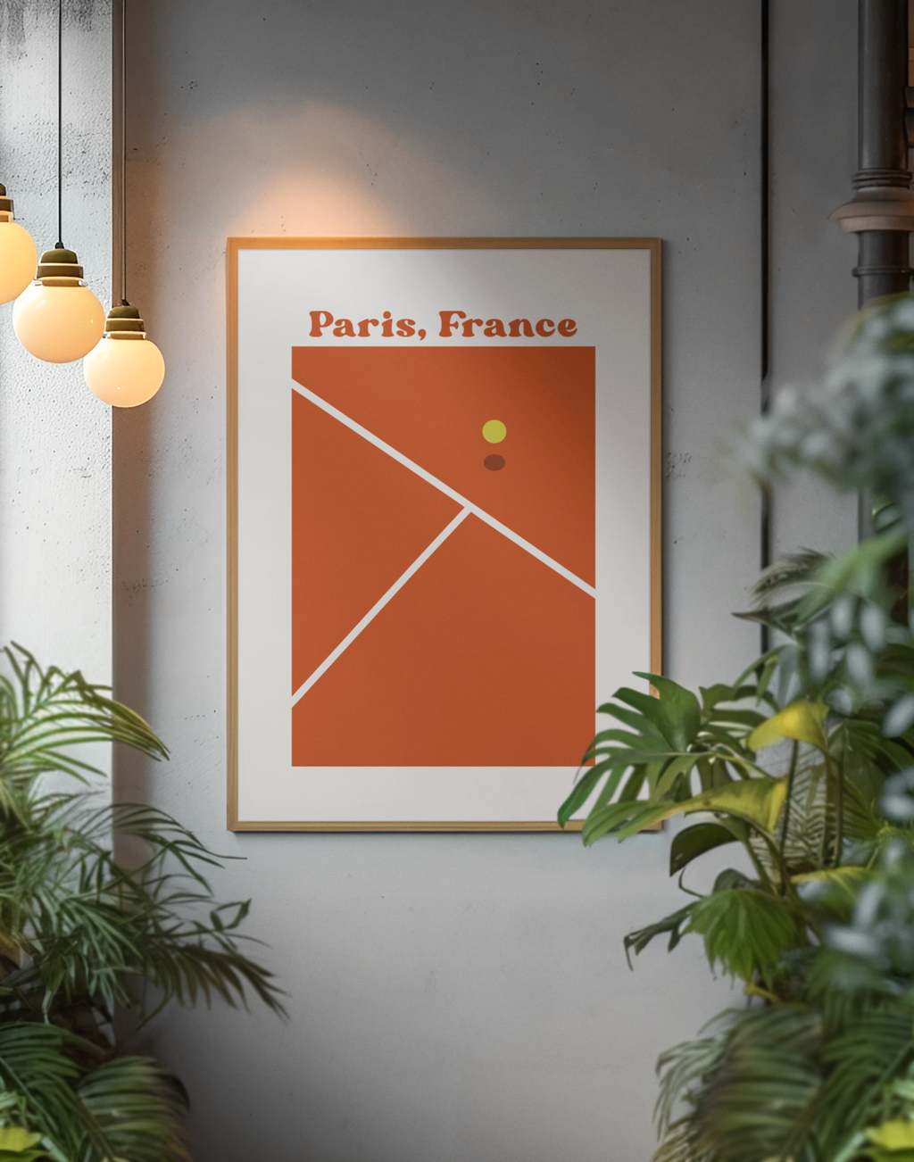 France Baseline Print