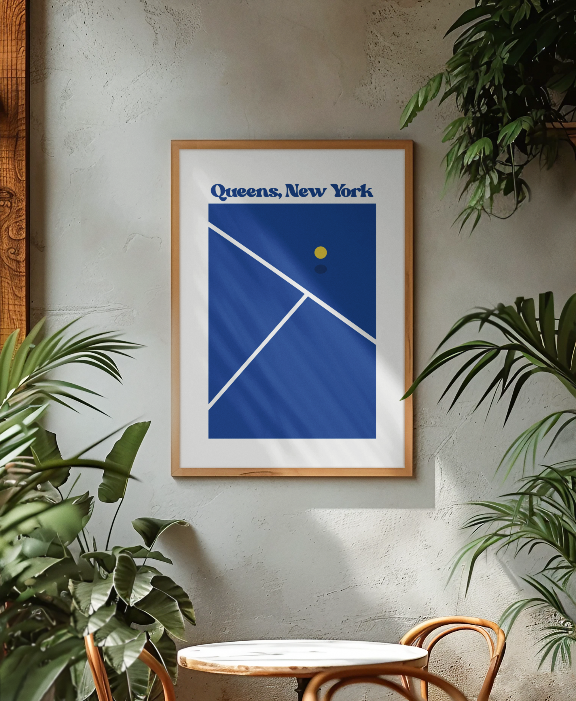New York Baseline Print