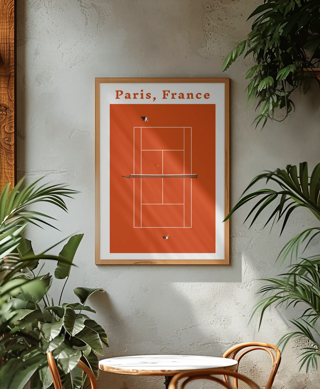 France Court Print